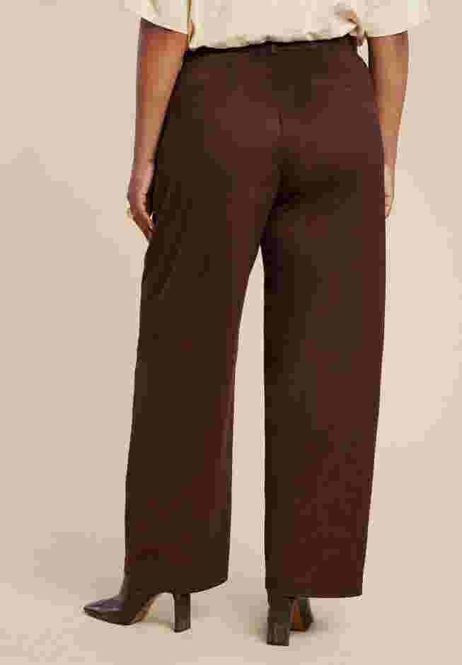 Faux Suede Wide Leg Pant image number 2