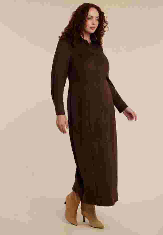 Suede Shirt Dress image number 3