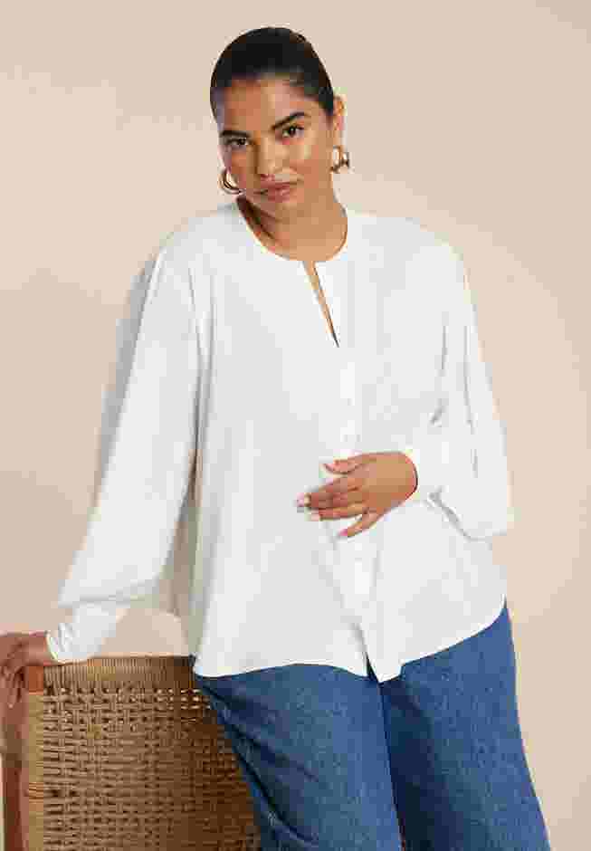 Bishop Sleeve Blouse image number 2
