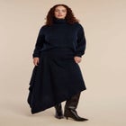 Oversized Button Detail Sweater image number null