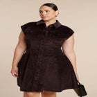 Corduroy Mini Dress image number null