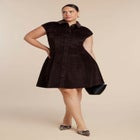Corduroy Mini Dress image number null