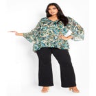 Rosie Layer Print Top image number null