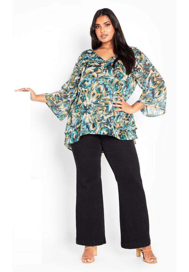 Rosie Layer Print Top image number 1