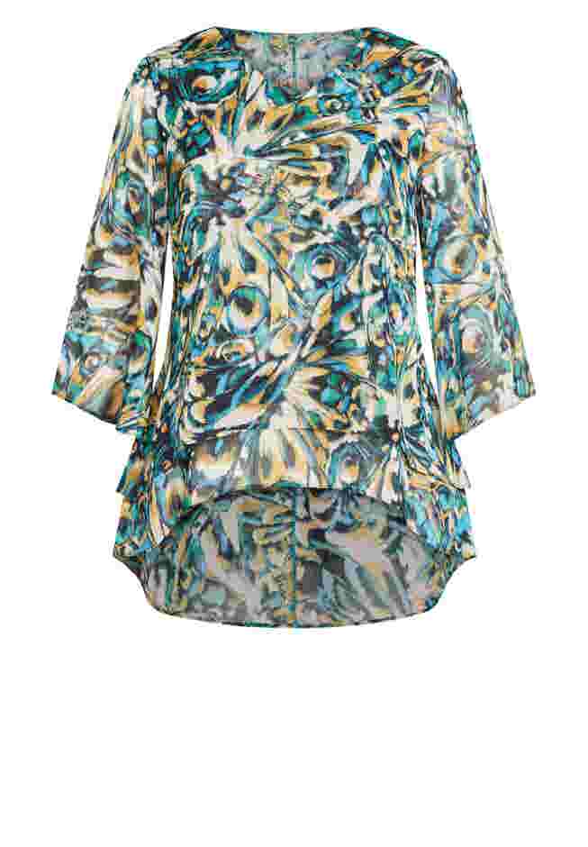 Rosie Layer Print Top image number 3