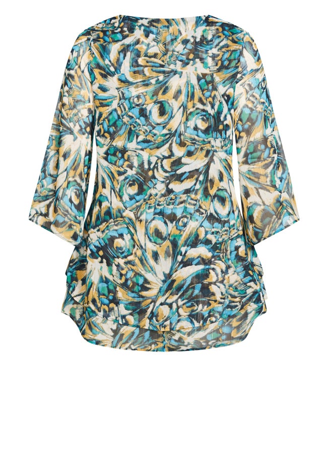 Rosie Layer Print Top image number 4