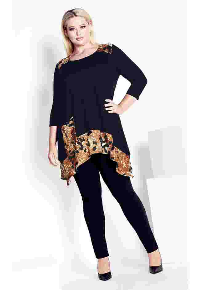 Shari Print Tunic image number 3