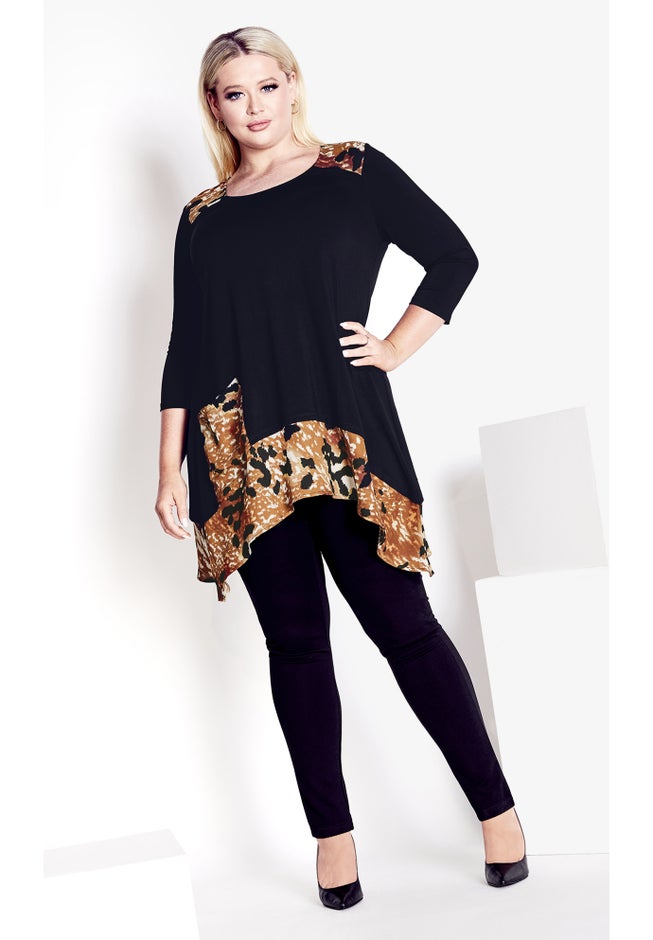 Shari Print Tunic image number null