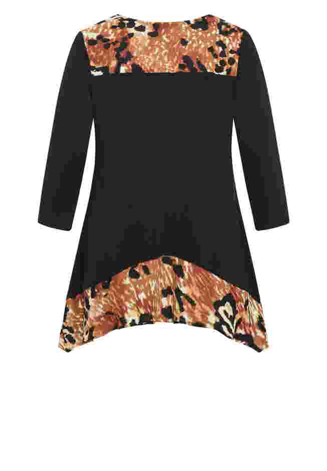 Shari Print Tunic image number 0