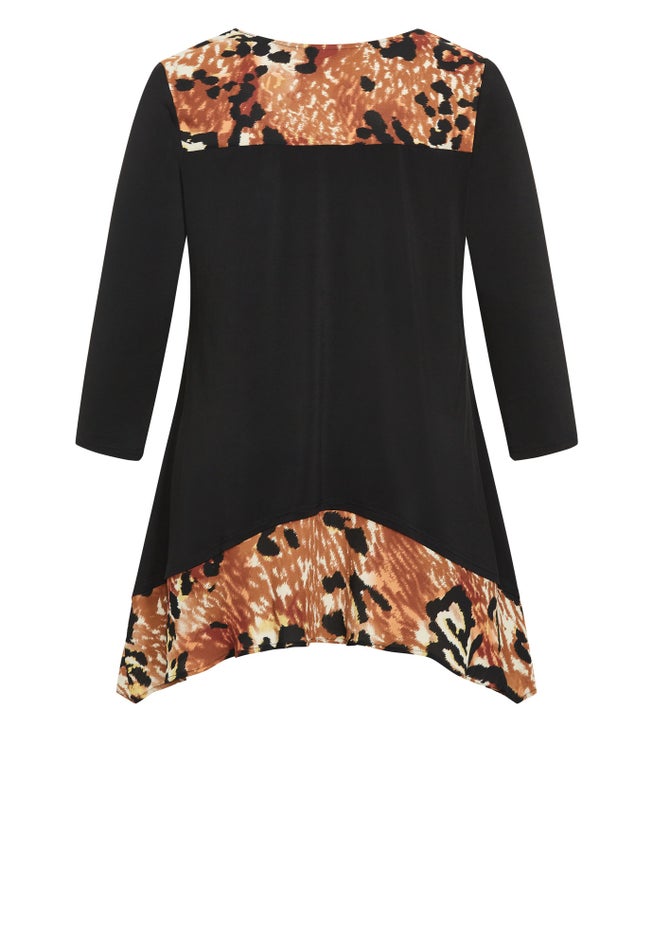 Shari Print Tunic image number null