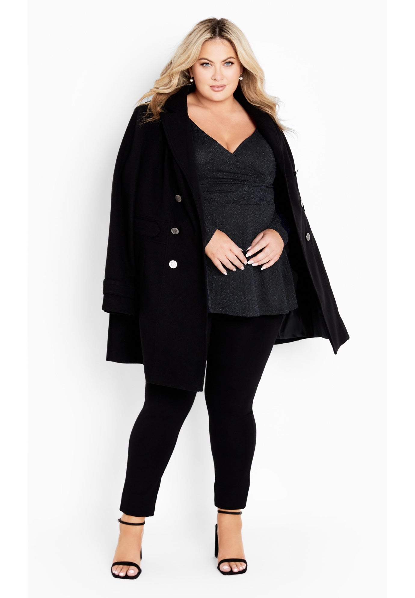 Glam Peplum Top image number 1