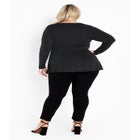 Glam Peplum Top image number null