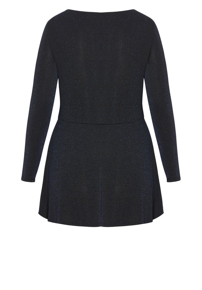 Glam Peplum Top image number 6