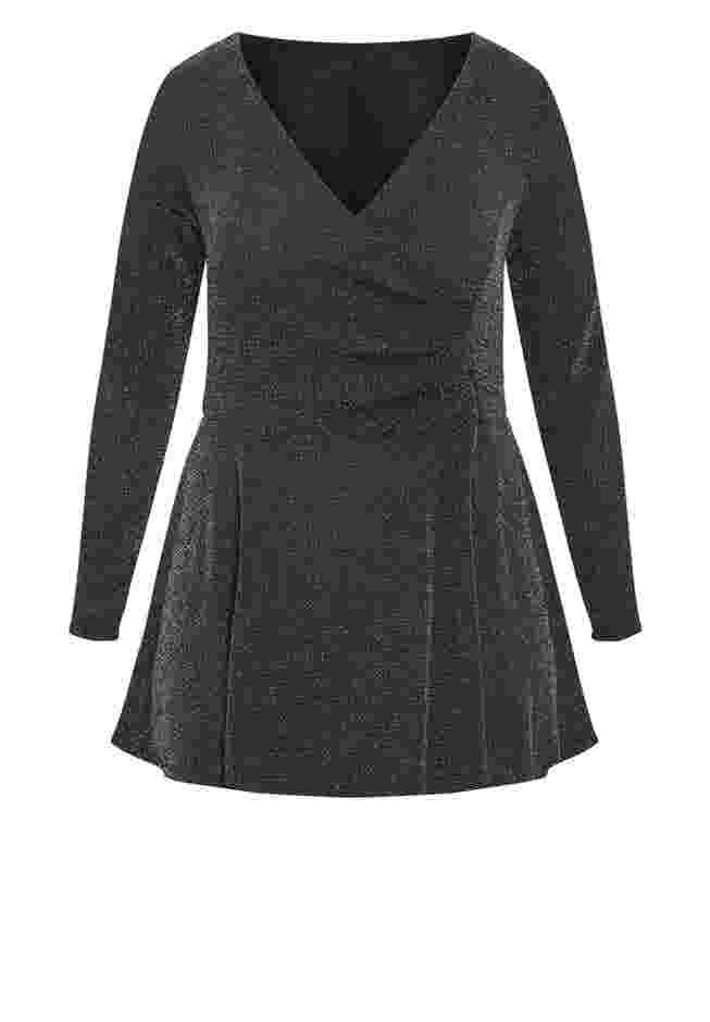 Glam Peplum Top image number 4