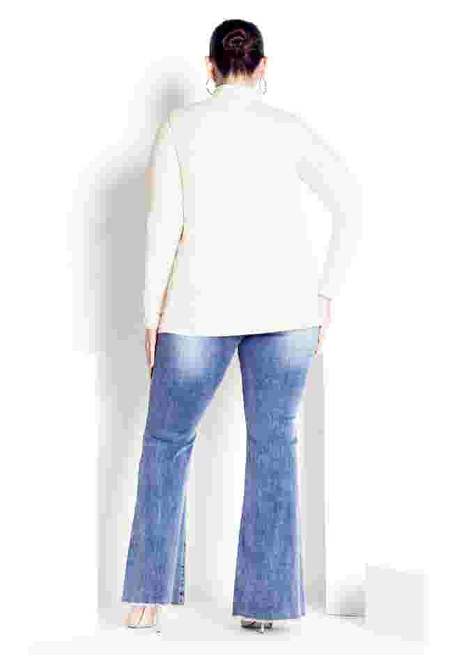 Organic Mock Neck Top image number 2