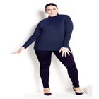 Organic Mock Neck Top image number null