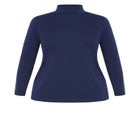 Organic Mock Neck Top image number null