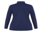 Organic Mock Neck Top image number null