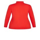 Organic Mock Neck Top image number null