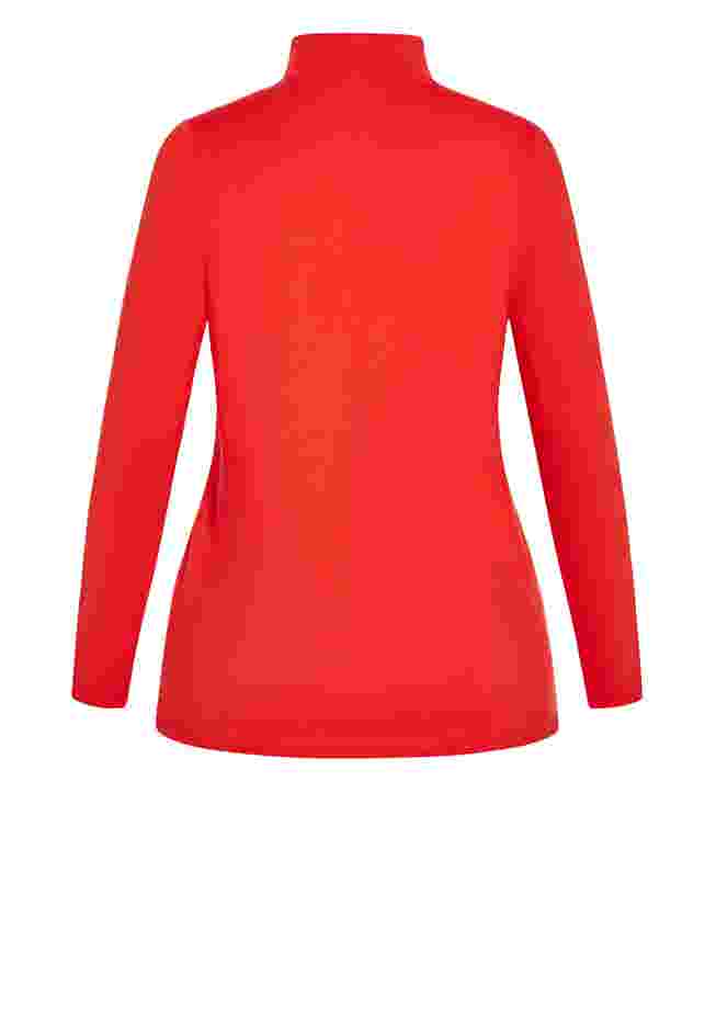 Organic Mock Neck Top image number 5