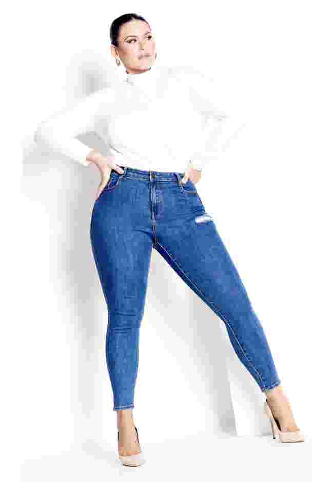 Organic Mock Neck Top image number 1
