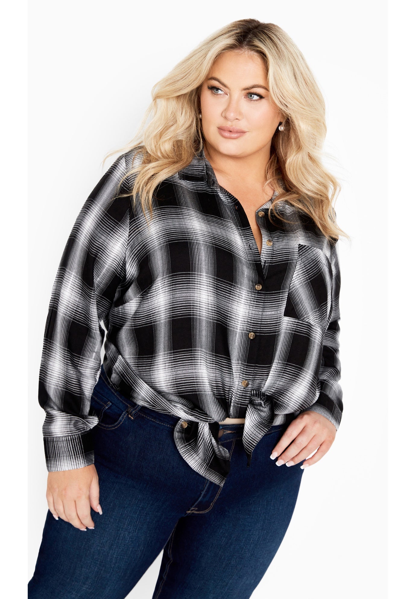 Kylee Plaid Shirt image number 5