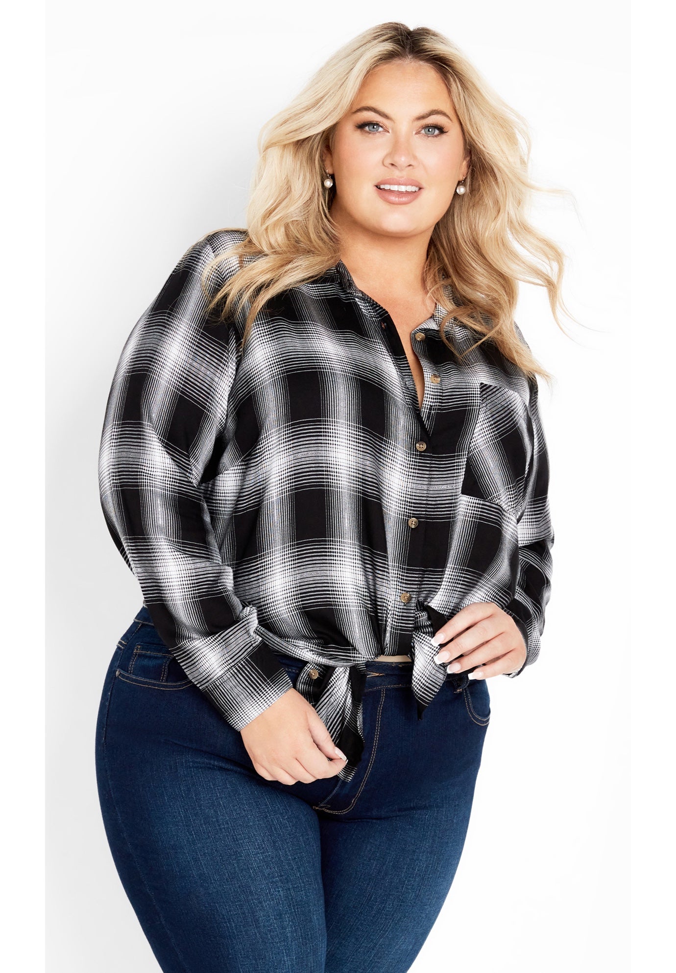 Kylee Plaid Shirt image number 0