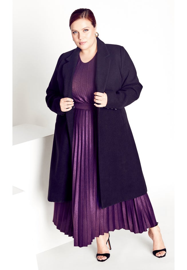 Knit Pleat Skirt image number null