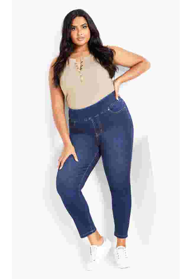 Jada Pull On Jean image number 1