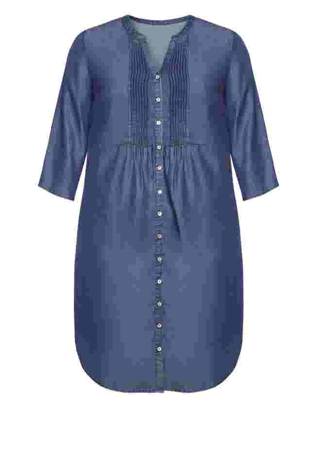 Mae Pintuck Shirtdress image number 9
