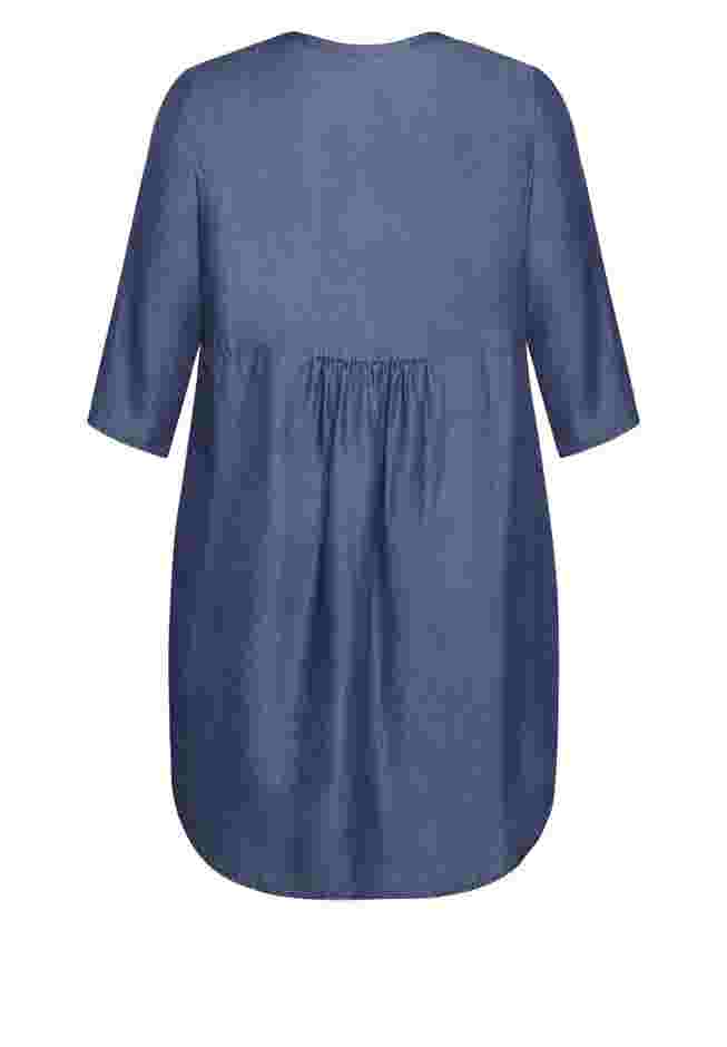 Mae Pintuck Shirtdress image number 10