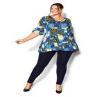 Pull On Ponte Pant image number null