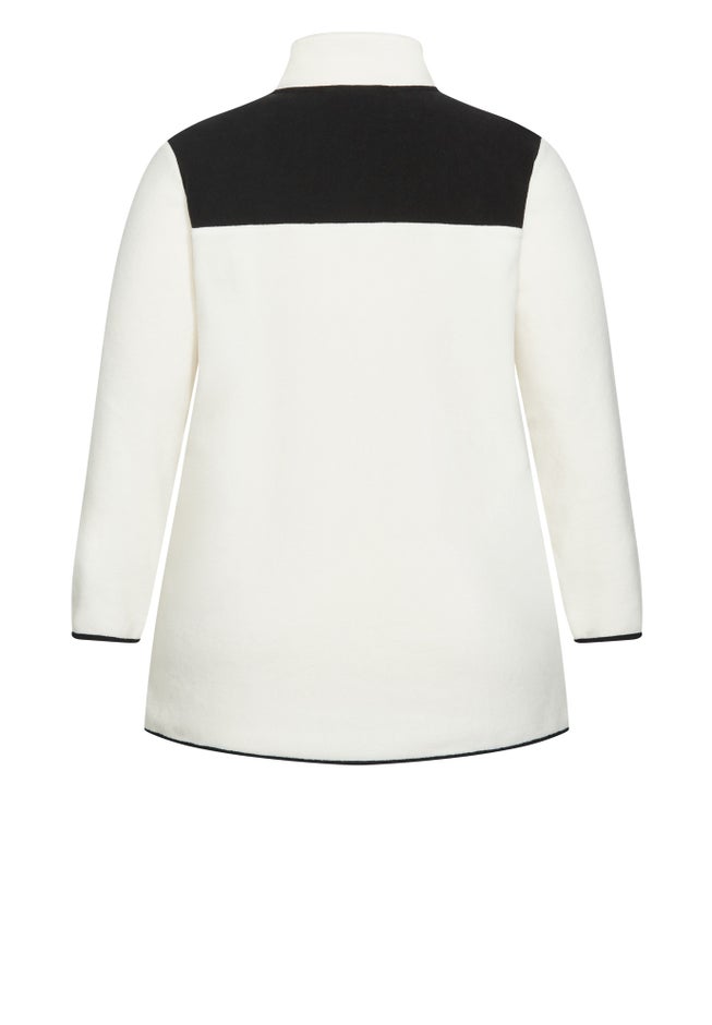 Polar Fleece Color Block Pull Over image number null