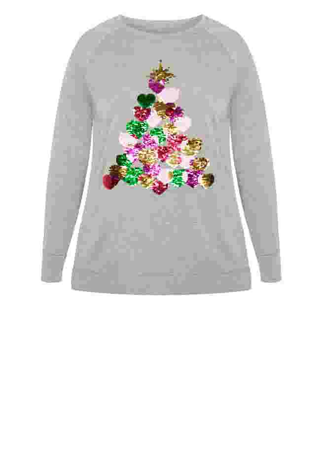 Sequin Sweat Top image number 2