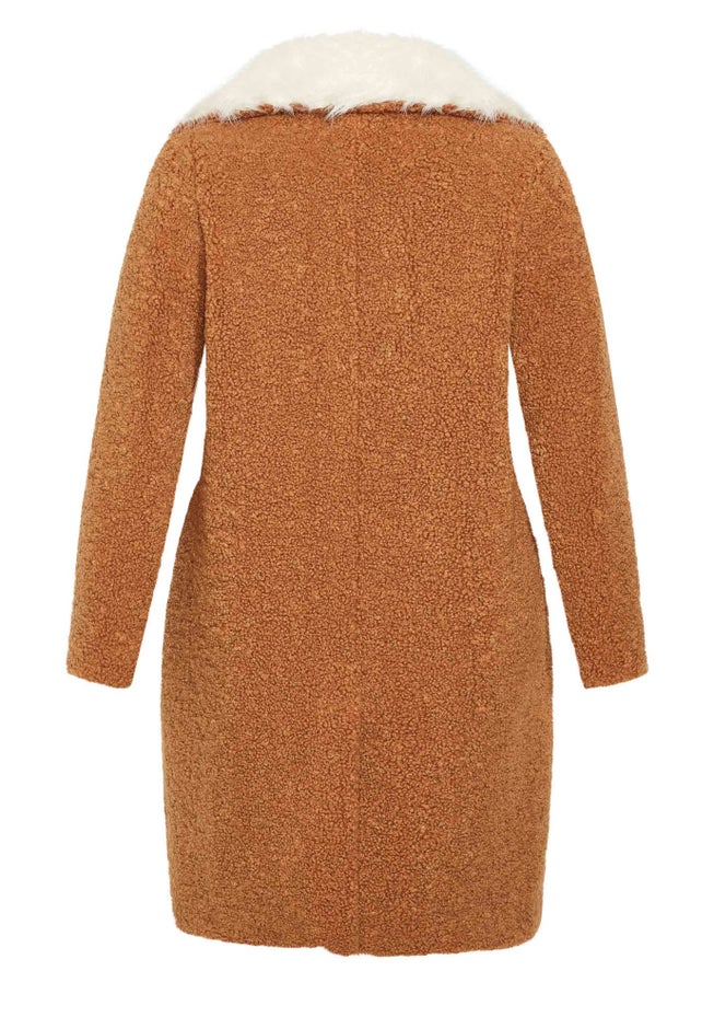 Teddy Faux Fur Jacket image number 3