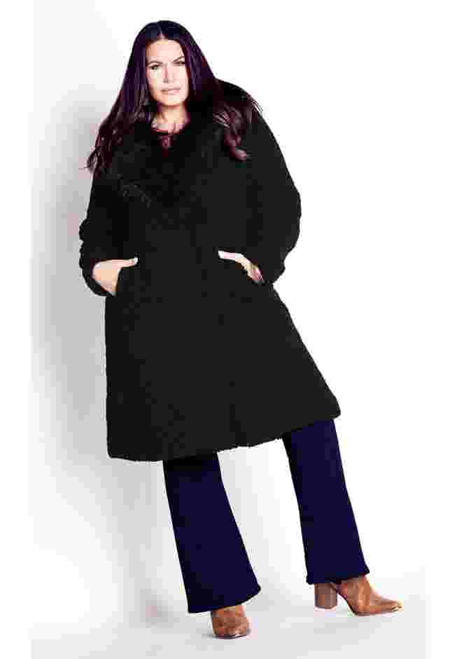 Teddy Faux Fur Jacket image number 0