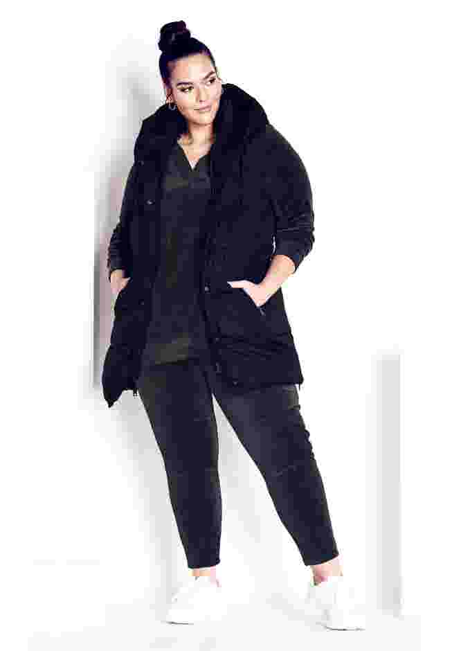 Velour Panel Pant image number 3