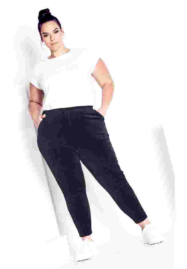 Velour Panel Pant image number 0
