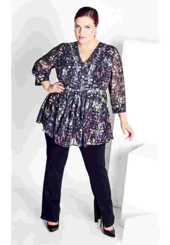 After Dark Print Tunic image number 0