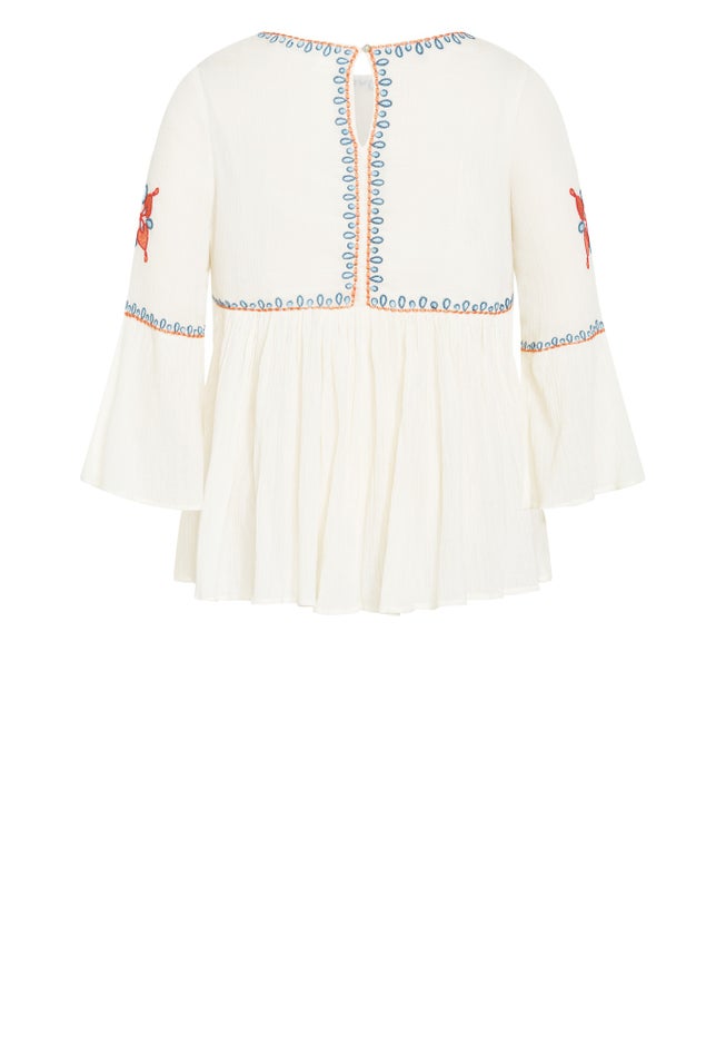 Liana Embroidery Top image number null