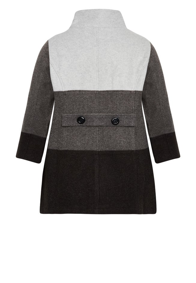 Color Block Stripe Jacket image number 7