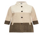 Color Block Stripe Jacket image number null