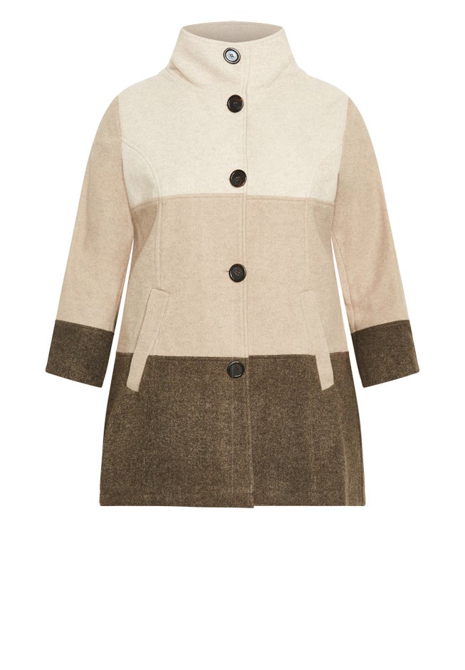 Color Block Stripe Jacket image number 6