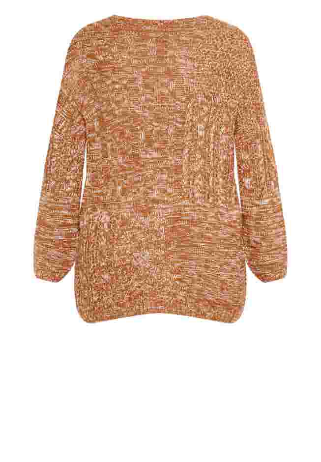 Charli Drop Shoulder Cable Sweater image number 4