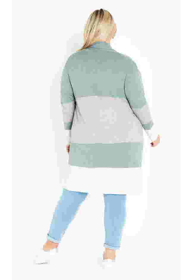 Keelyn Colorblock Cardigan image number 1