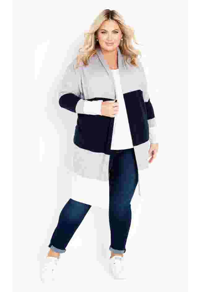Keelyn Colorblock Cardigan image number 0