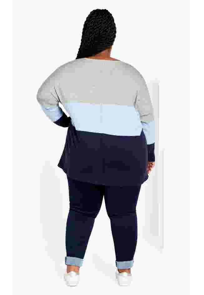 Sadie Colorblock Sweater image number 1