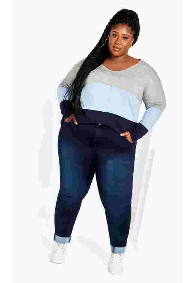 Sadie Colorblock Sweater image number 4