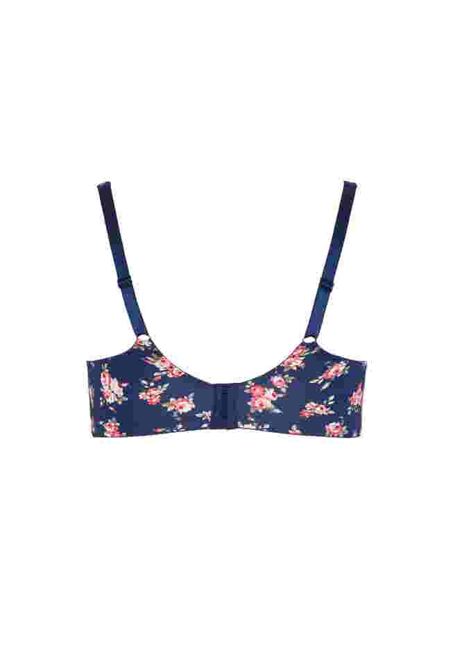 Soft Caress Print Bra image number 3