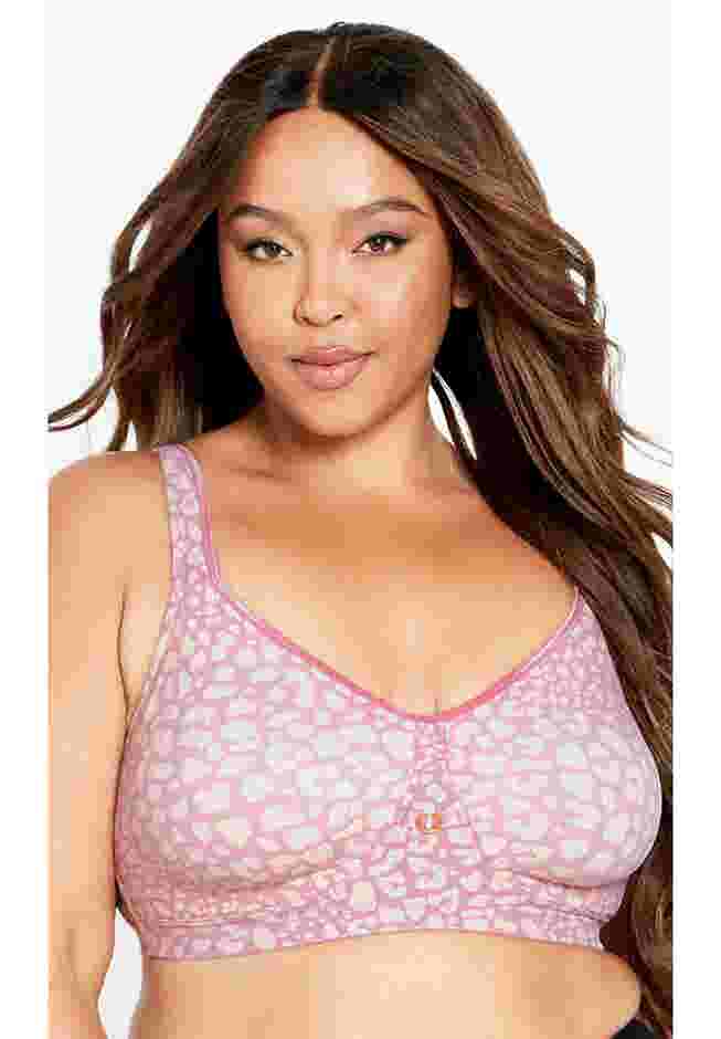 Soft Caress Print Bra image number 0